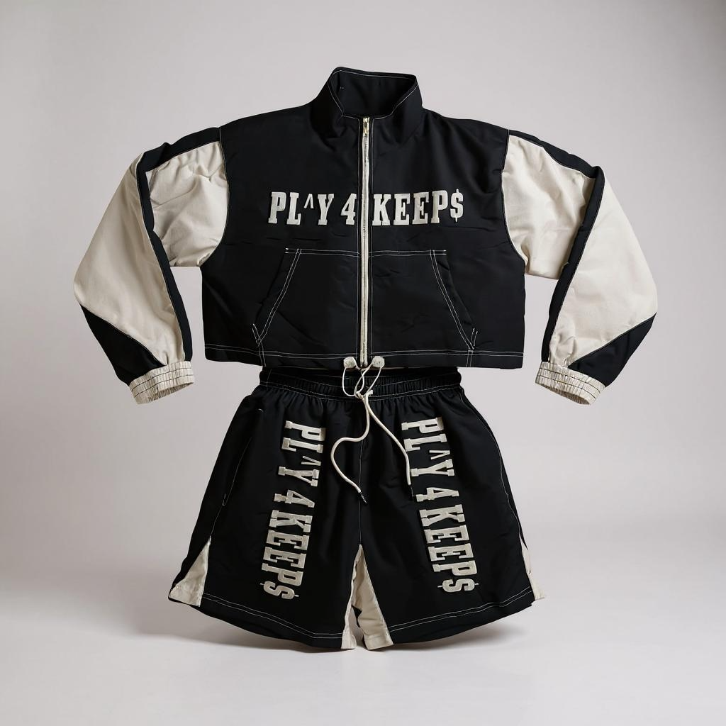 LV Cropped Tracksuit