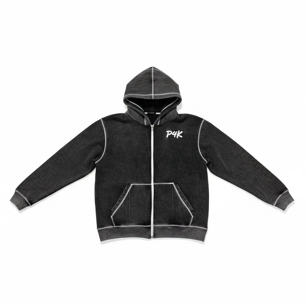 Fade To Black Zip Up Full Set